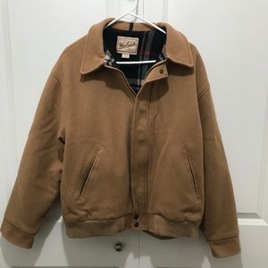 Woolrich Men's Wool Bomber Jacket